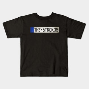 TH3 - 5TR0K35 Car license plates Kids T-Shirt